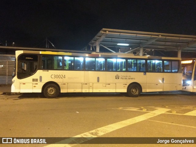 Transportes Futuro C30024 na cidade de Rio de Janeiro, Rio de Janeiro, Brasil, por Jorge Gonçalves. ID da foto: 6575802.