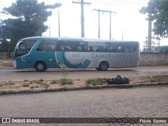 Auto Viação Camurujipe 4421 na cidade de Cruz das Almas, Bahia, Brasil, por Flávio  Santos. ID da foto: 6576804.