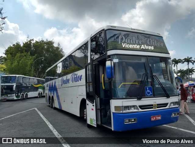 Padre Vitor Transporte e Turismo 4000 na cidade de Aparecida, São Paulo, Brasil, por Vicente de Paulo Alves. ID da foto: 6574587.