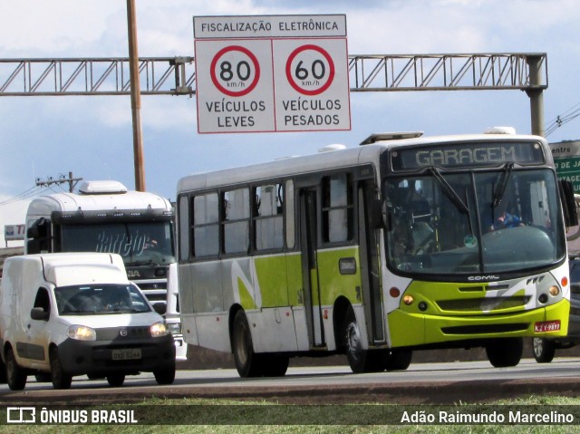 Ônibus Particulares 9899 na cidade de Belo Horizonte, Minas Gerais, Brasil, por Adão Raimundo Marcelino. ID da foto: 6576136.