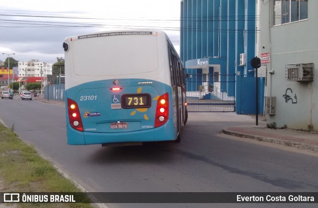 Viação Grande Vitória 23101 na cidade de Cariacica, Espírito Santo, Brasil, por Everton Costa Goltara. ID da foto: 6575225.