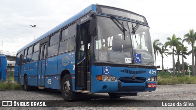 Biguaçu Transportes Coletivos Administração e Participação 422 na cidade de Florianópolis, Santa Catarina, Brasil, por Lucas da Silva. ID da foto: 6574585.