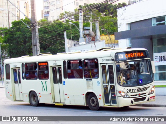 Viação do Sul 26111 na cidade de Curitiba, Paraná, Brasil, por Adam Xavier Rodrigues Lima. Número da foto: #6575389.