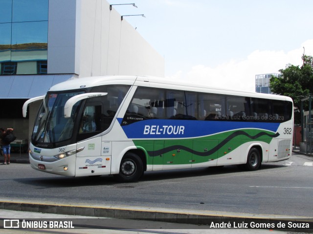 Bel-Tour Transportes e Turismo 362 na cidade de Rio de Janeiro, Rio de Janeiro, Brasil, por André Luiz Gomes de Souza. ID da foto: 6575889.