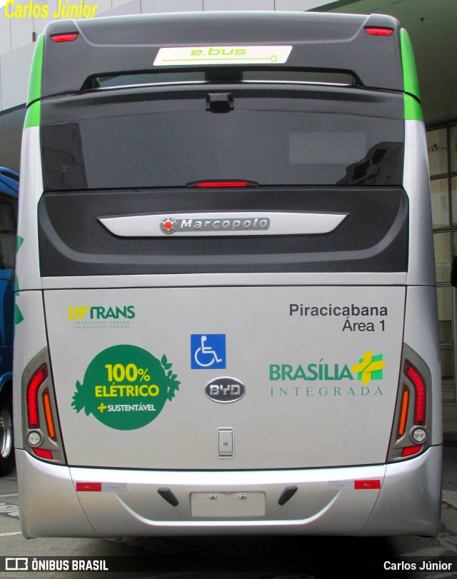 Viação Piracicabana Distrito Federal 0000 na cidade de Goiânia, Goiás, Brasil, por Carlos Júnior. Número da foto: #6576241.