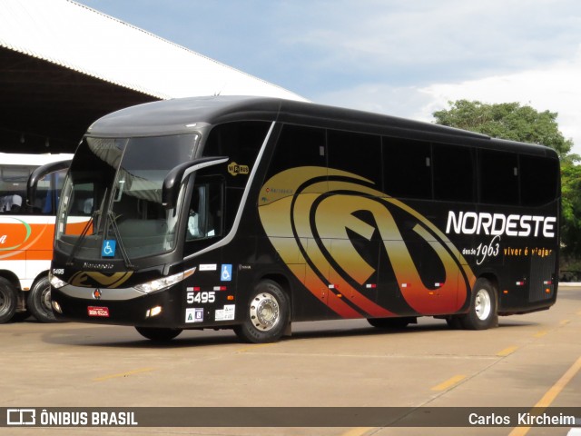 Expresso Nordeste 5495 na cidade de Maringá, Paraná, Brasil, por Carlos Kircheim. Número da foto: #6576469.
