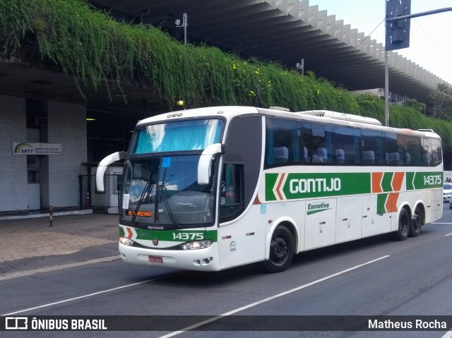 Empresa Gontijo de Transportes 14375 na cidade de Belo Horizonte, Minas Gerais, Brasil, por Matheus Rocha. ID da foto: 6576222.