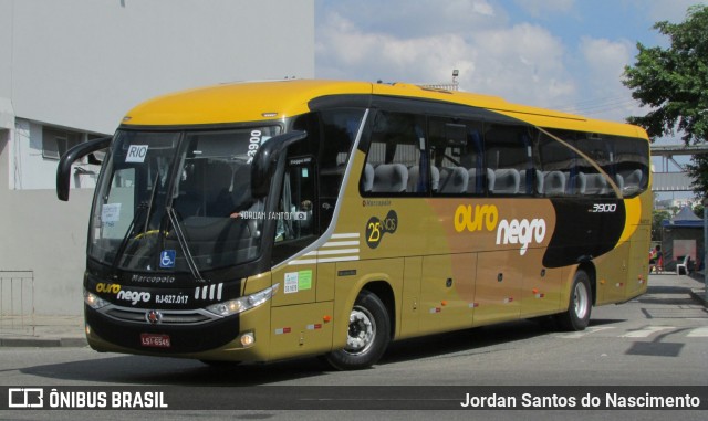 Ouro Negro Transportes e Turismo 3900 na cidade de Rio de Janeiro, Rio de Janeiro, Brasil, por Jordan Santos do Nascimento. ID da foto: 6575886.