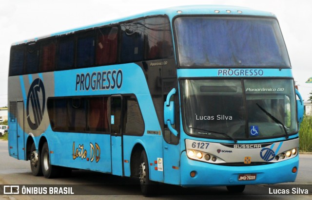 Auto Viação Progresso 6127 na cidade de Jaboatão dos Guararapes, Pernambuco, Brasil, por Lucas Silva. ID da foto: 6578252.