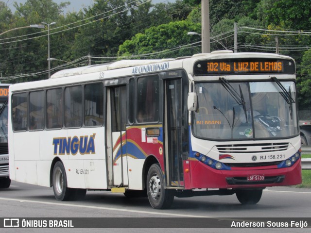 Transportadora Tinguá RJ 156.221 na cidade de Rio de Janeiro, Rio de Janeiro, Brasil, por Anderson Sousa Feijó. Número da foto: #6577763.