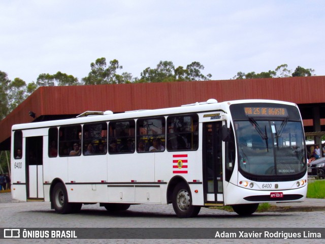 Viação Piracicabana Blumenau 6400 na cidade de Blumenau, Santa Catarina, Brasil, por Adam Xavier Rodrigues Lima. ID da foto: 6577294.