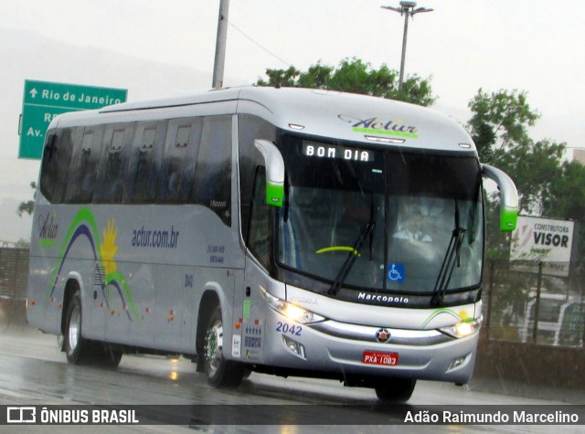 Actur Viagens 2042 na cidade de Belo Horizonte, Minas Gerais, Brasil, por Adão Raimundo Marcelino. ID da foto: 6577924.