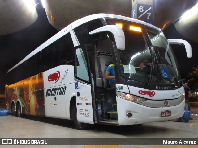 Eucatur - Empresa União Cascavel de Transportes e Turismo 4730 na cidade de Uberlândia, Minas Gerais, Brasil, por Mauro Alcaraz. ID da foto: 6577838.