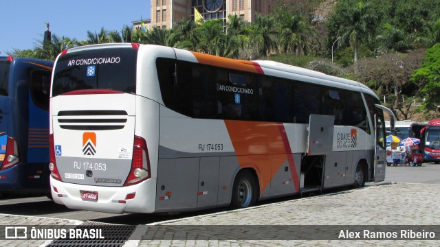 Viação Cidade do Aço RJ 174.053 na cidade de Aparecida, São Paulo, Brasil, por Alex Ramos Ribeiro. Número da foto: #6579552.