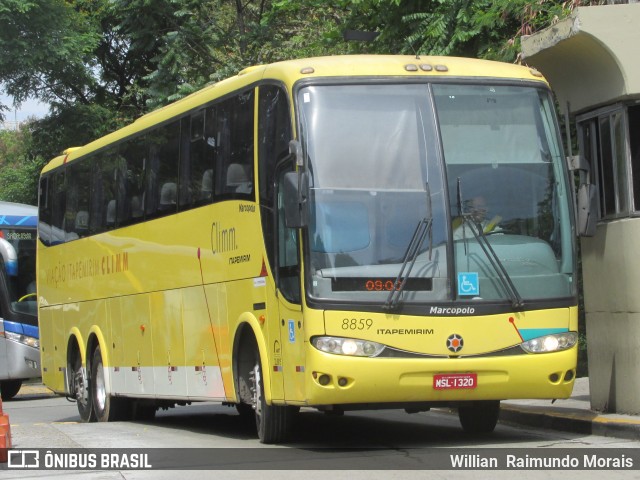 Viação Itapemirim 8859 na cidade de São Paulo, São Paulo, Brasil, por Willian Raimundo Morais. ID da foto: 6578589.