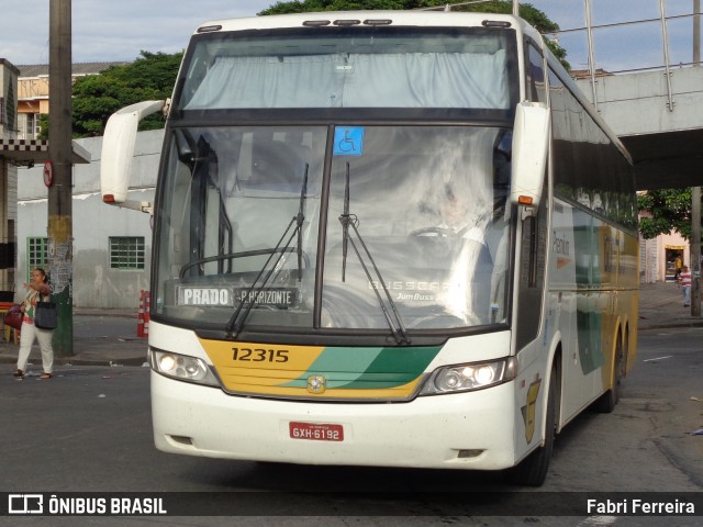 Empresa Gontijo de Transportes 12315 na cidade de Belo Horizonte, Minas Gerais, Brasil, por Fabri Ferreira. ID da foto: 6578483.