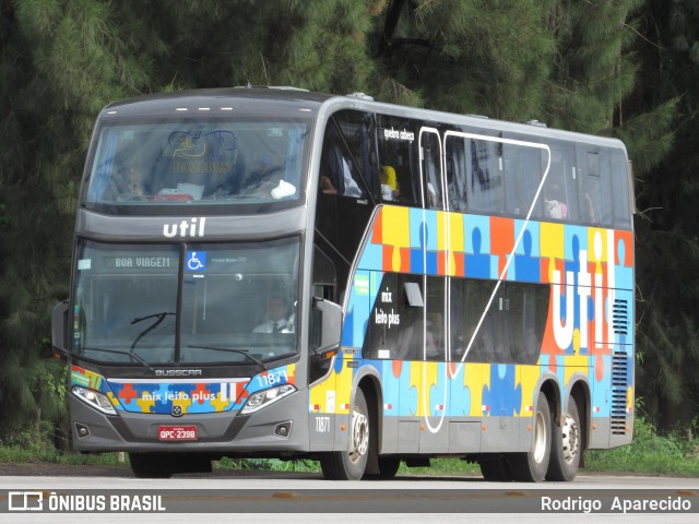 UTIL - União Transporte Interestadual de Luxo 11871 na cidade de Conselheiro Lafaiete, Minas Gerais, Brasil, por Rodrigo  Aparecido. Número da foto: #6579250.