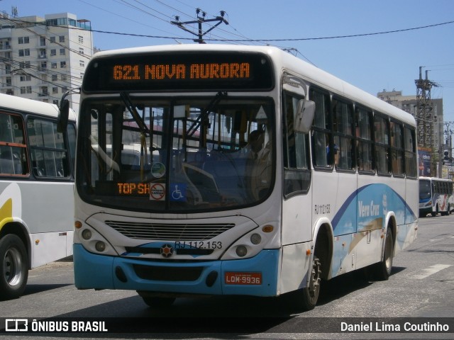 Auto Viação Vera Cruz - Belford Roxo RJ 112.153 na cidade de Nova Iguaçu, Rio de Janeiro, Brasil, por Daniel Lima Coutinho. Número da foto: #6579080.