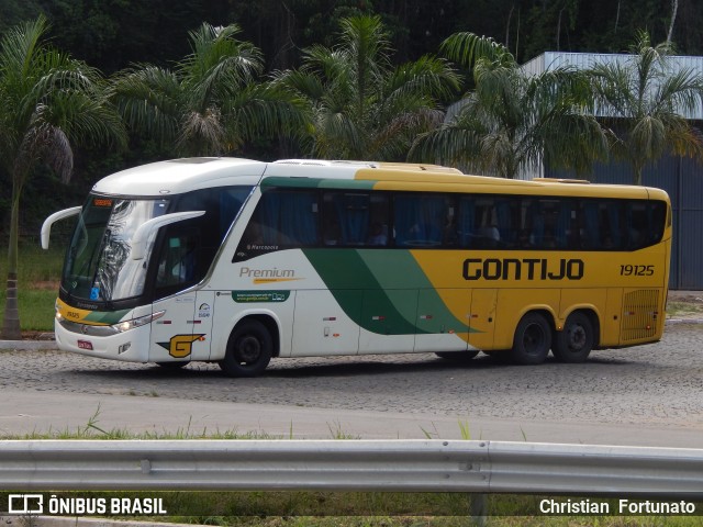 Empresa Gontijo de Transportes 19125 na cidade de Manhuaçu, Minas Gerais, Brasil, por Christian  Fortunato. Número da foto: #6578374.