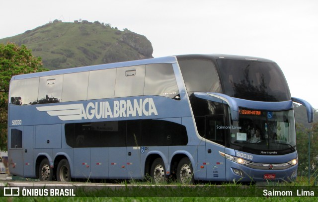 Viação Águia Branca 50030 na cidade de Vitória, Espírito Santo, Brasil, por Saimom  Lima. ID da foto: 6580605.