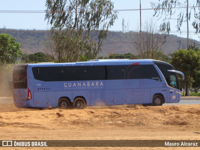 Expresso Guanabara 624 na cidade de Barreiras, Bahia, Brasil, por Mauro Alcaraz. Número da foto: #6582022.