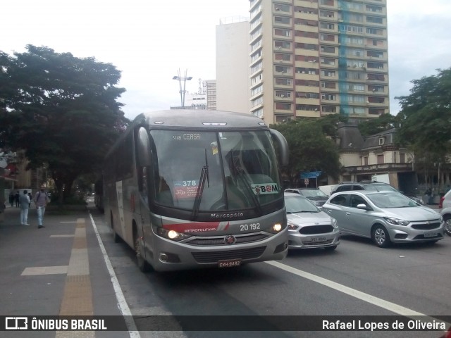 Auto Viação Urubupungá 20.192 na cidade de São Paulo, São Paulo, Brasil, por Rafael Lopes de Oliveira. Número da foto: #6580252.
