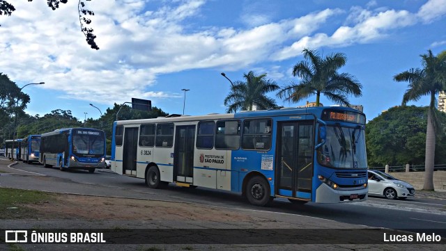 Viação Paratodos > São Jorge > Metropolitana São Paulo > Mobibrasil 6 3824 na cidade de São Paulo, São Paulo, Brasil, por Lucas Melo. ID da foto: 6581038.