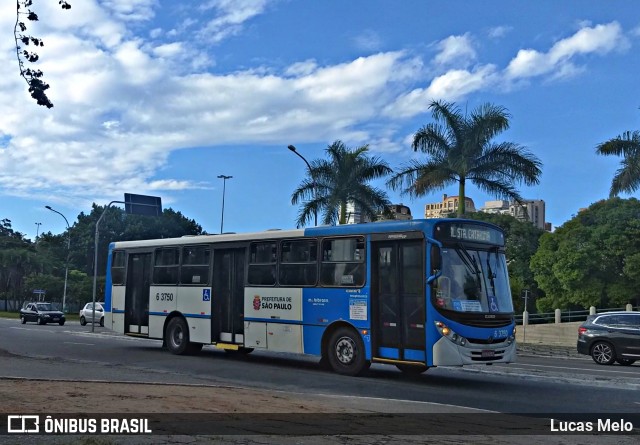 Viação Paratodos > São Jorge > Metropolitana São Paulo > Mobibrasil 6 3750 na cidade de São Paulo, São Paulo, Brasil, por Lucas Melo. Número da foto: #6581067.