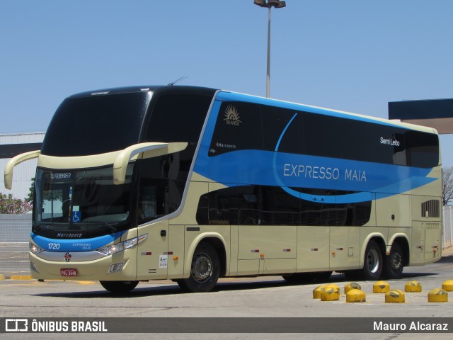 Expresso Maia 1720 na cidade de Goiânia, Goiás, Brasil, por Mauro Alcaraz. ID da foto: 6581986.