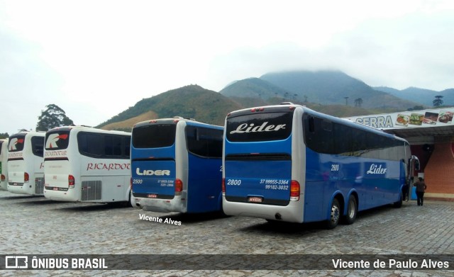 Líder Turismo 2800 na cidade de Passa Quatro, Minas Gerais, Brasil, por Vicente de Paulo Alves. Número da foto: #6581518.
