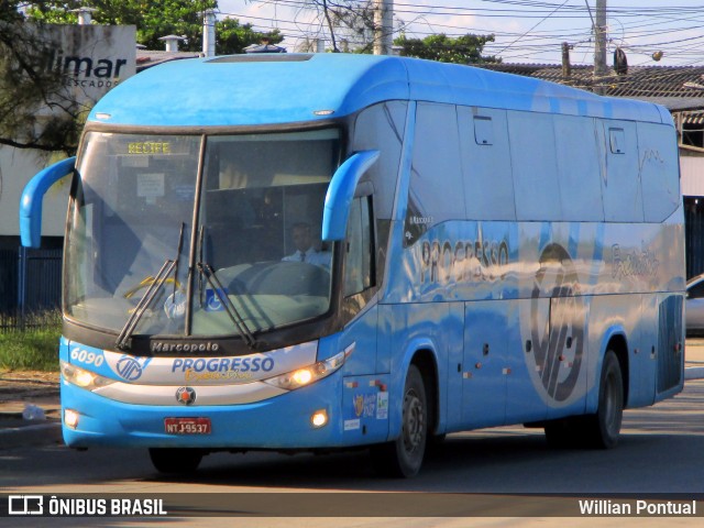 Auto Viação Progresso 6090 na cidade de Recife, Pernambuco, Brasil, por Willian Pontual. ID da foto: 6580412.