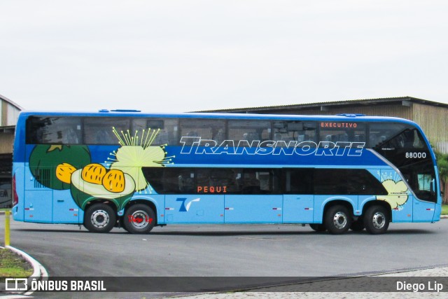 Transnorte - Transporte e Turismo Norte de Minas 88000 na cidade de Joinville, Santa Catarina, Brasil, por Diego Lip. ID da foto: 6581982.