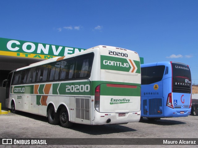 Empresa Gontijo de Transportes 20200 na cidade de Brasil, por Mauro Alcaraz. Número da foto: #6585074.