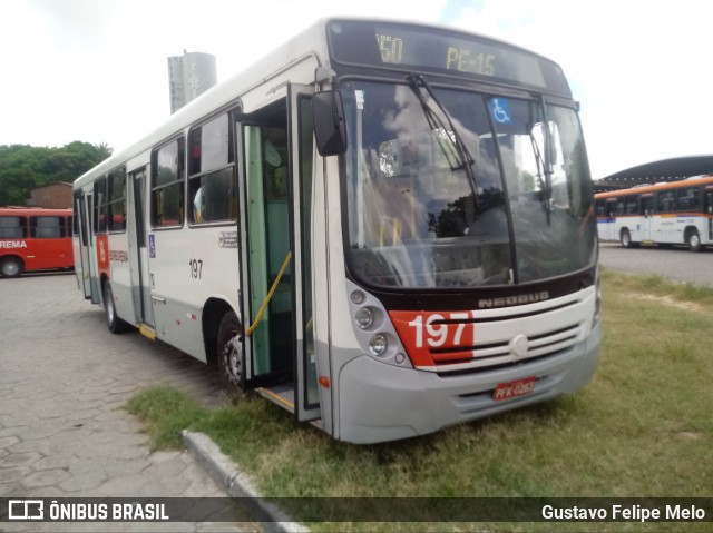 Borborema Imperial Transportes 197 na cidade de Olinda, Pernambuco, Brasil, por Gustavo Felipe Melo. ID da foto: 6583078.