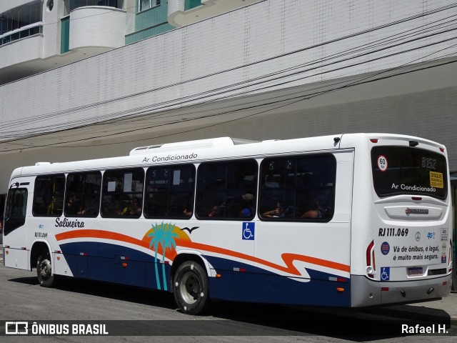 Auto Viação Salineira RJ 111.069 na cidade de Cabo Frio, Rio de Janeiro, Brasil, por Rafael H.. Número da foto: #6585096.