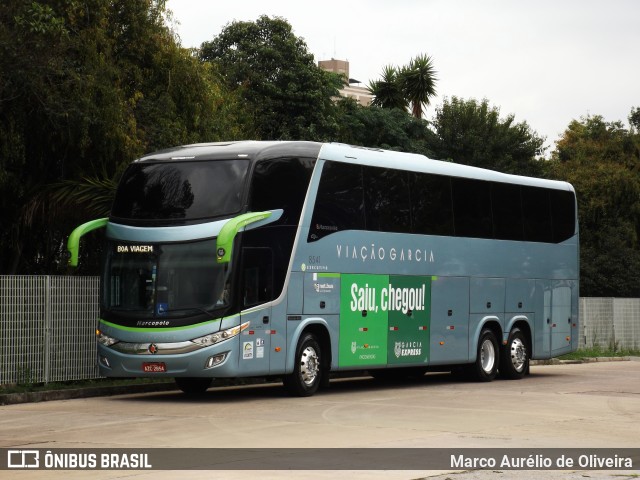 Viação Garcia 8541 na cidade de Curitiba, Paraná, Brasil, por Marco Aurélio de Oliveira. Número da foto: #6584057.