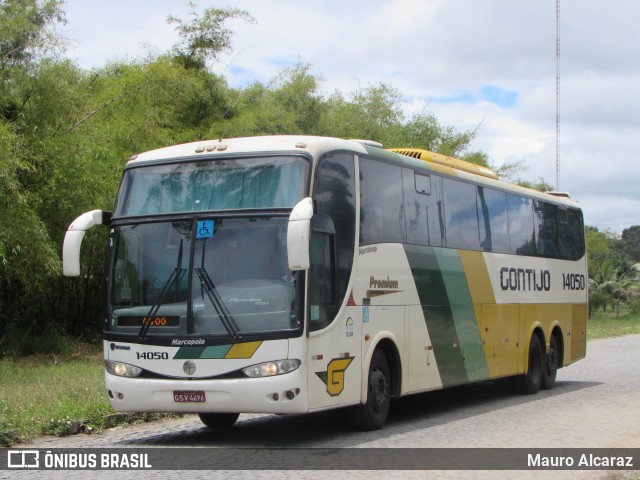 Empresa Gontijo de Transportes 14050 na cidade de Cruz das Almas, Bahia, Brasil, por Mauro Alcaraz. ID da foto: 6585055.