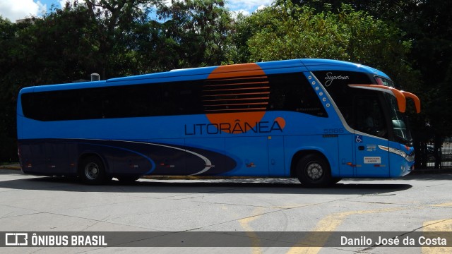 Litorânea Transportes Coletivos 5985 na cidade de São Paulo, São Paulo, Brasil, por Danilo Danibus. Número da foto: #6585008.