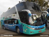 Marlim Azul Turismo 2129 na cidade de Roseira, São Paulo, Brasil, por Hariel Bernades. Número da foto: #:id.