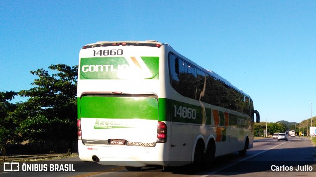 Empresa Gontijo de Transportes 14860 na cidade de Brasil, por Carlos Julio. ID da foto: 6544261.