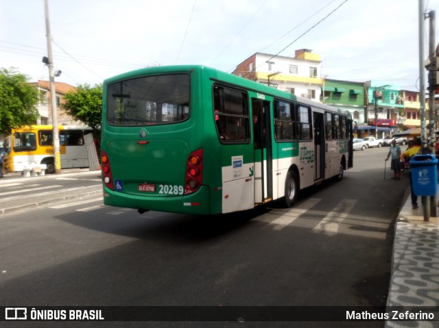 OT Trans - Ótima Salvador Transportes 20289 na cidade de Salvador, Bahia, Brasil, por Matheus Zeferino. Número da foto: #6543148.