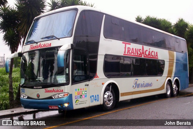 TransAcácia Turismo 1740 na cidade de Curitiba, Paraná, Brasil, por John Berata. Número da foto: #6543658.