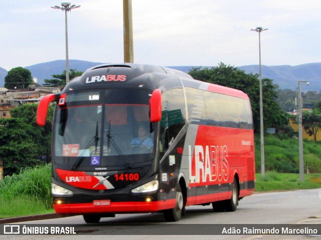 Lirabus 14100 na cidade de Belo Horizonte, Minas Gerais, Brasil, por Adão Raimundo Marcelino. Número da foto: #6544576.