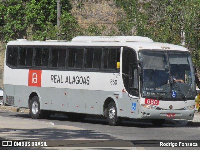 Real Alagoas de Viação 650 na cidade de Maceió, Alagoas, Brasil, por Rodrigo Fonseca. Número da foto: #6543656.