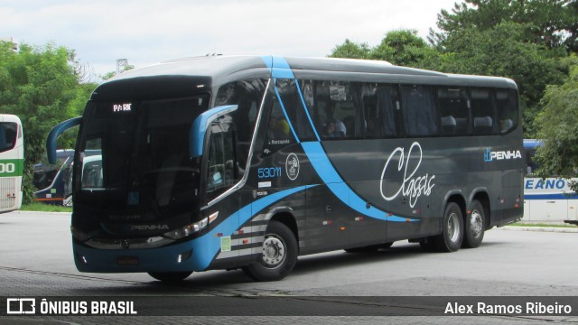 Empresa de Ônibus Nossa Senhora da Penha 53011 na cidade de Taubaté, São Paulo, Brasil, por Alex Ramos Ribeiro. Número da foto: #6544181.
