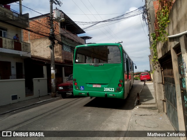 OT Trans - Ótima Salvador Transportes 20622 na cidade de Salvador, Bahia, Brasil, por Matheus Zeferino. Número da foto: #6543146.
