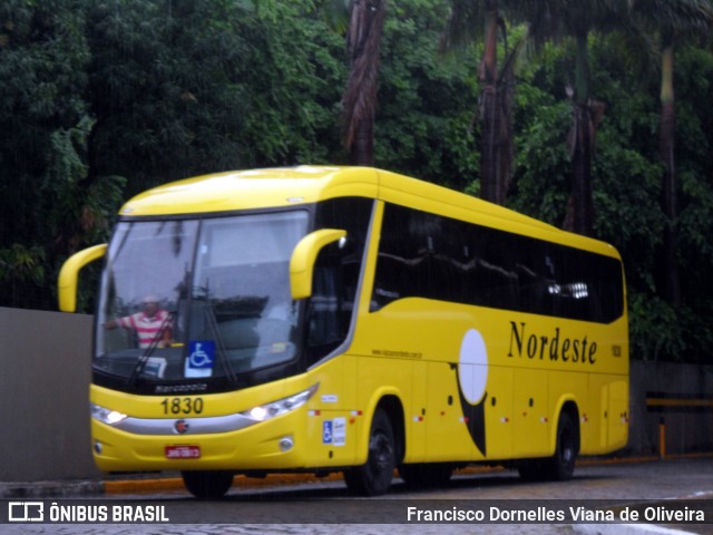 Viação Nordeste 1830 na cidade de Fortaleza, Ceará, Brasil, por Francisco Dornelles Viana de Oliveira. Número da foto: #6544080.