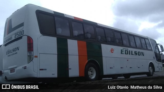 Viação Edilson 2500 na cidade de Divinópolis, Minas Gerais, Brasil, por Luiz Otavio Matheus da Silva. ID da foto: 6543602.