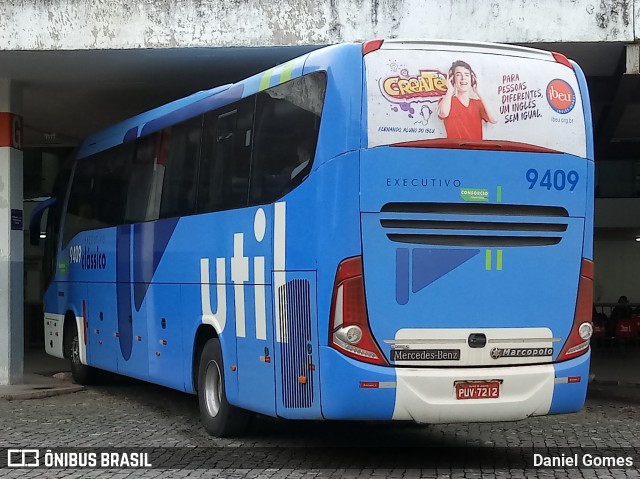 UTIL - União Transporte Interestadual de Luxo 9409 na cidade de Ouro Preto, Minas Gerais, Brasil, por Daniel Gomes. ID da foto: 6544769.