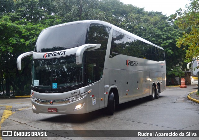 Kaissara - Viação Caiçara 2070 na cidade de São Paulo, São Paulo, Brasil, por Rudnei Aparecido da Silva. Número da foto: #6544579.